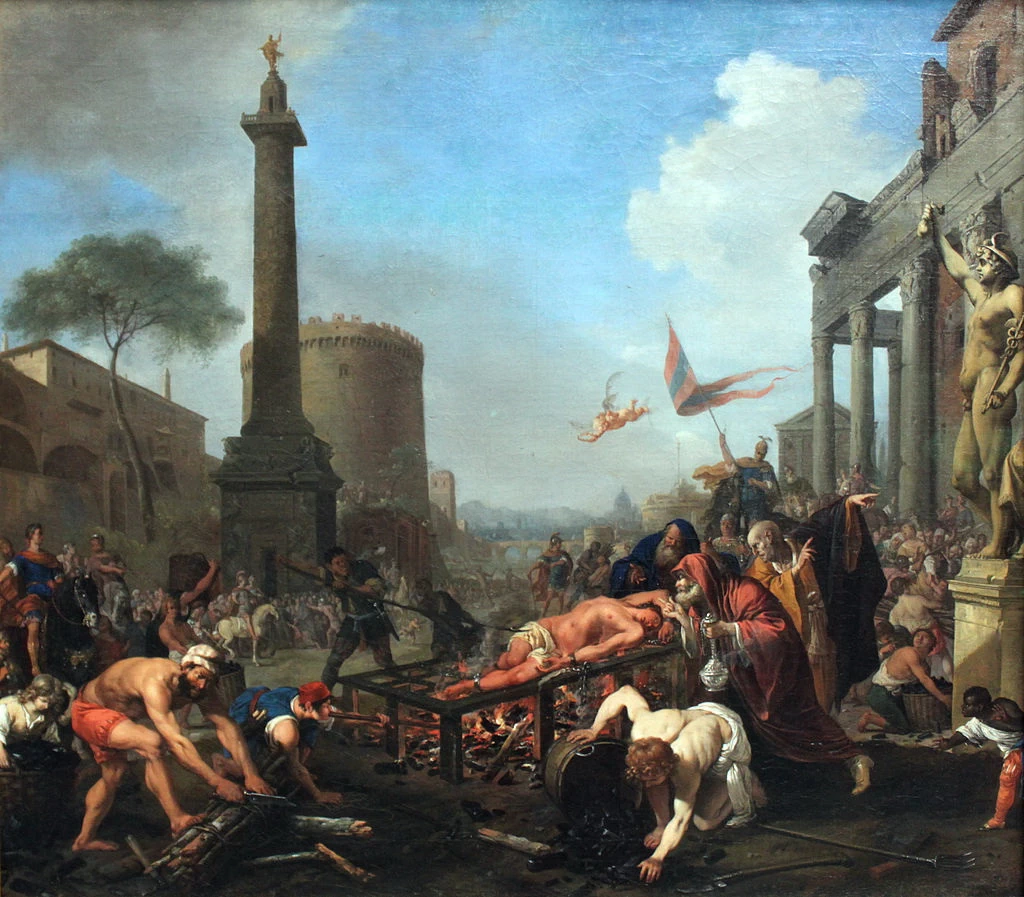 Martirio di san Lorenzo - Städelsches Kunstinstitut und Städtische Galerie, Francoforte sul Meno